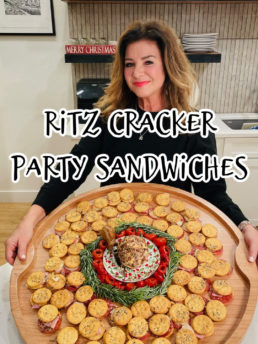 Ritz Cracker Party Sandwiches