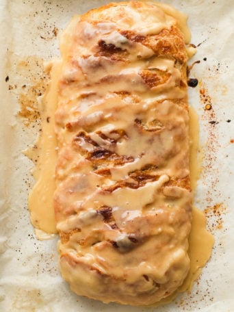 baked Apple Puff Pastry Braid