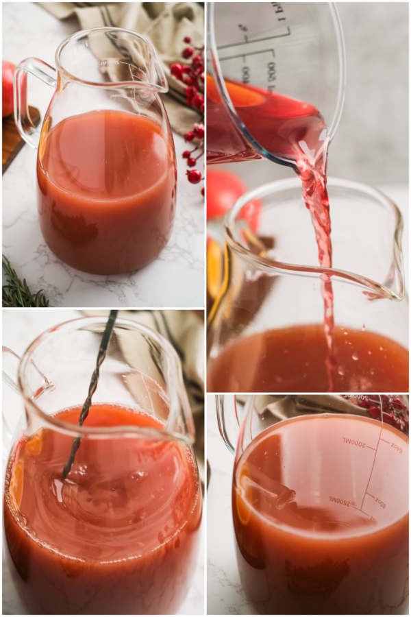 how to make Christmas Morning Punch