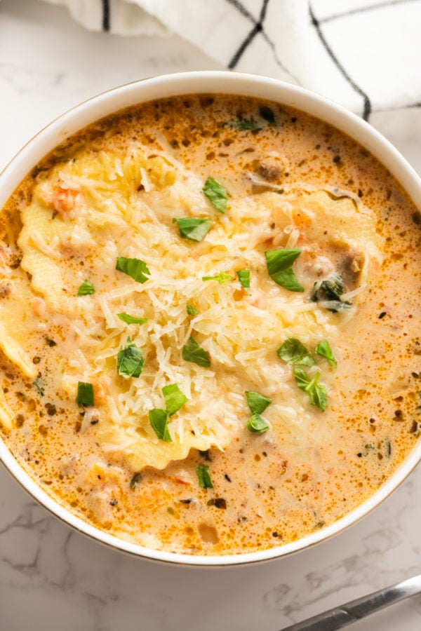 bowl of creamy soup