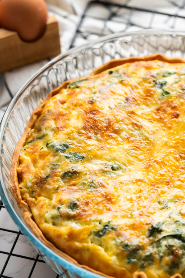 quiche with pie crust