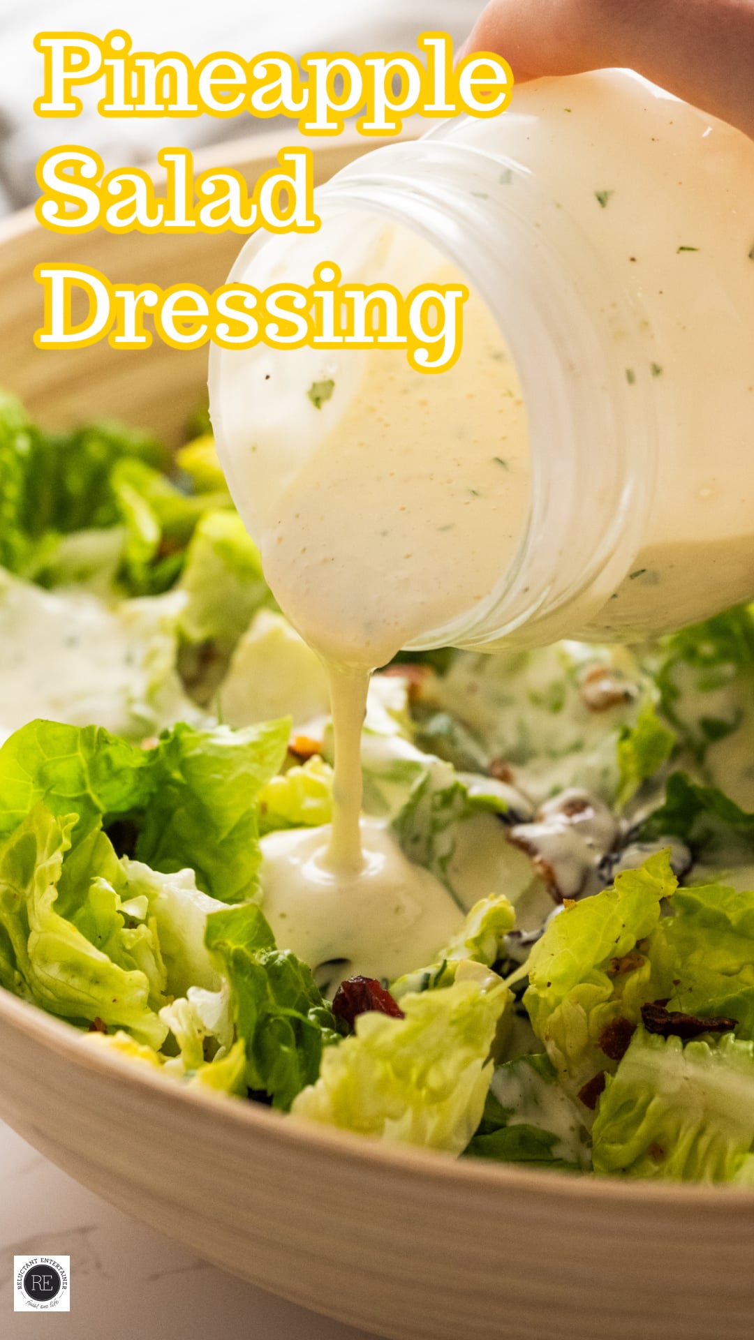 Pineapple Salad Dressing Reluctant Entertainer
