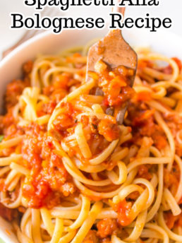 Spaghetti Alla Bolognese Recipe