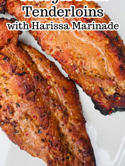 Traeger Pork Tenderloin with Harissa Marinade