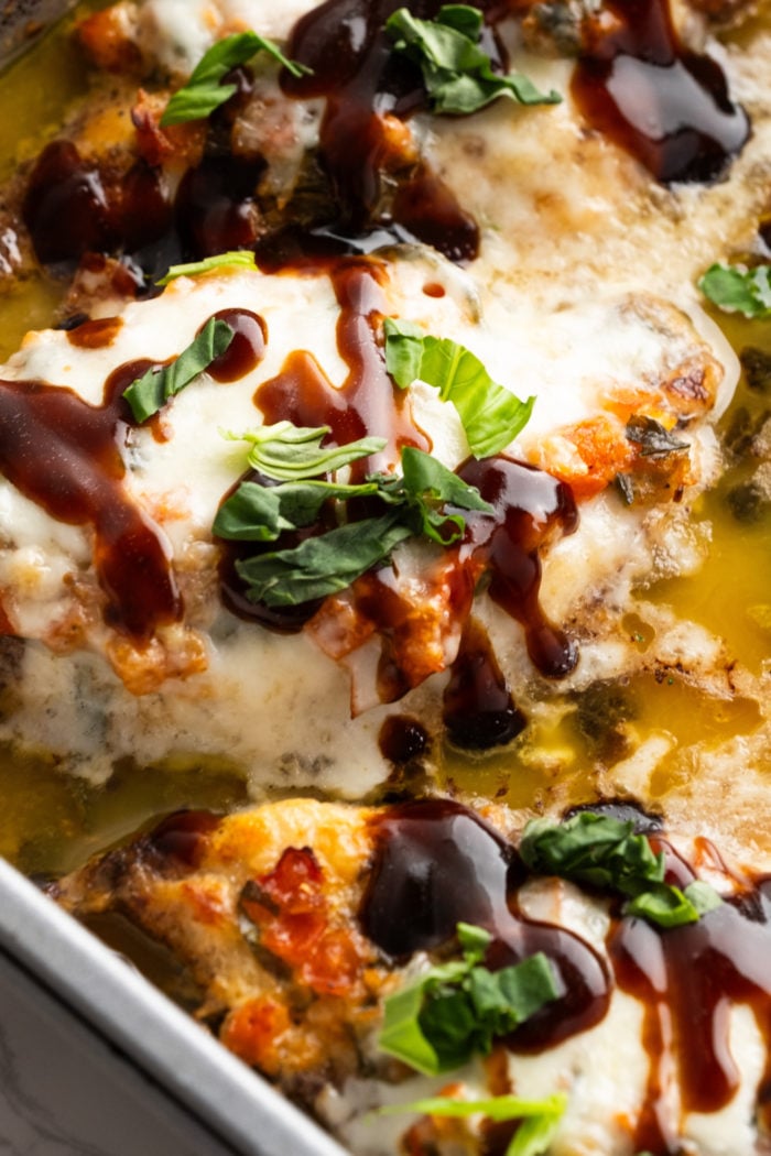 cheesy Bruschetta Chicken