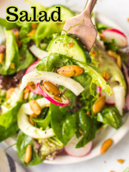 a greenhouse salad