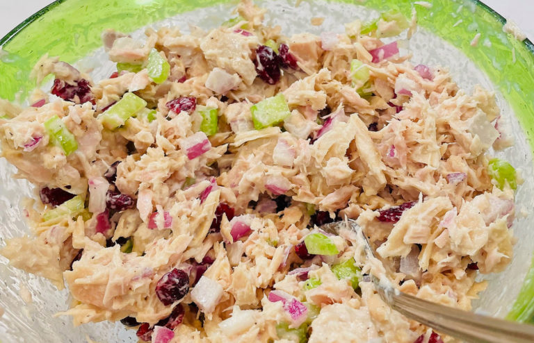 Tuna Apple Salad - Reluctant Entertainer