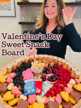 Valentine’s Day Sweet Snack Board