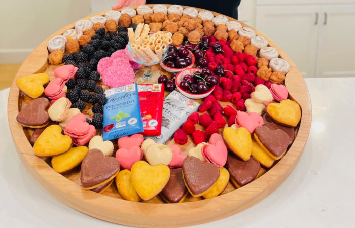 Valentine’s Day Sweet Snack Boards