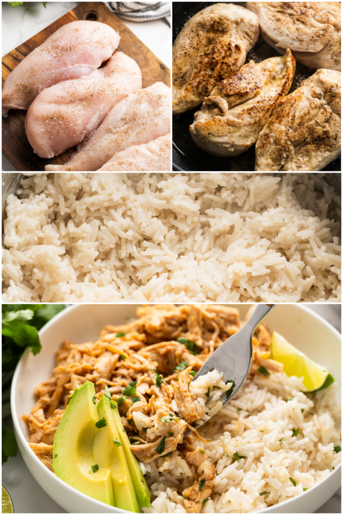 how to make Sticky Coconut Chicken and Rice