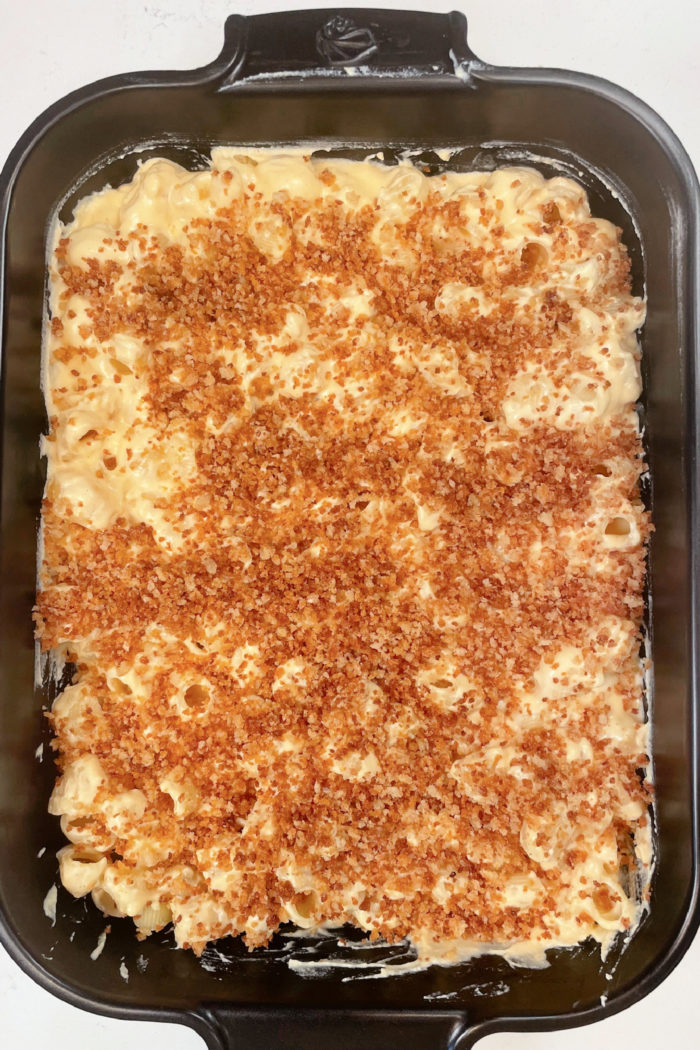 unbaked mac and cheese