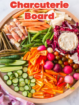 Easy Spring Charcuterie Board