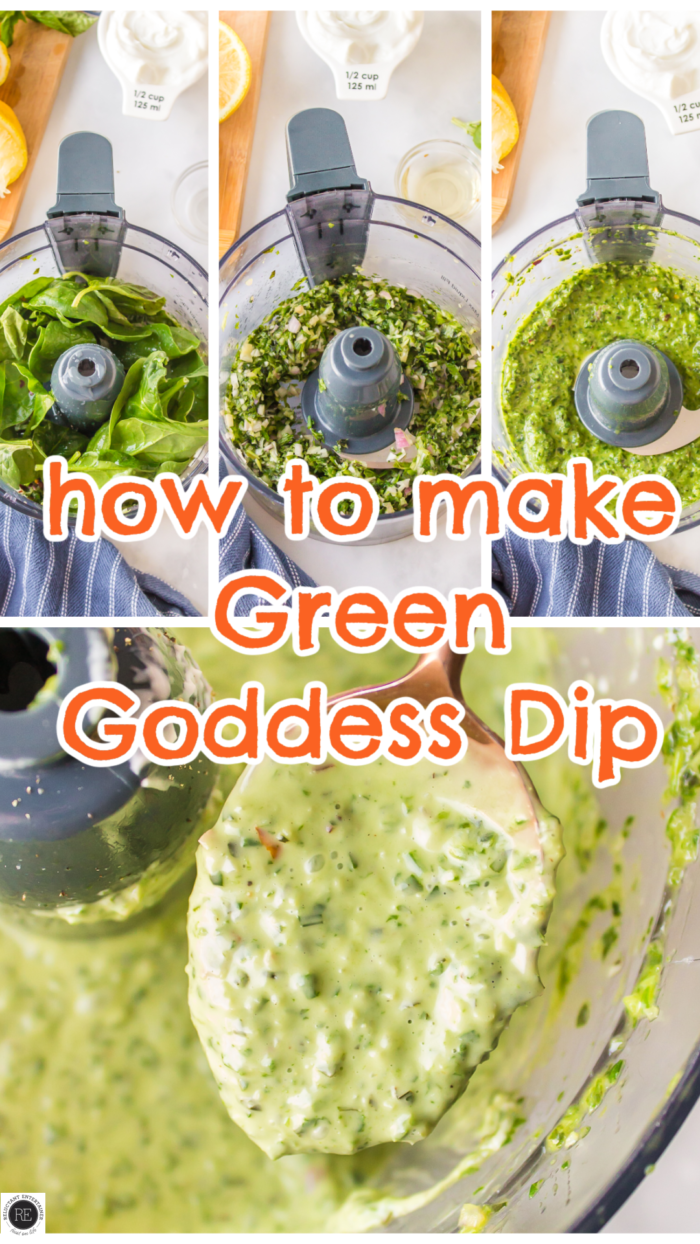 how to make Green Goddess dressing