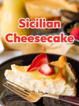 Sicilian Cheesecake