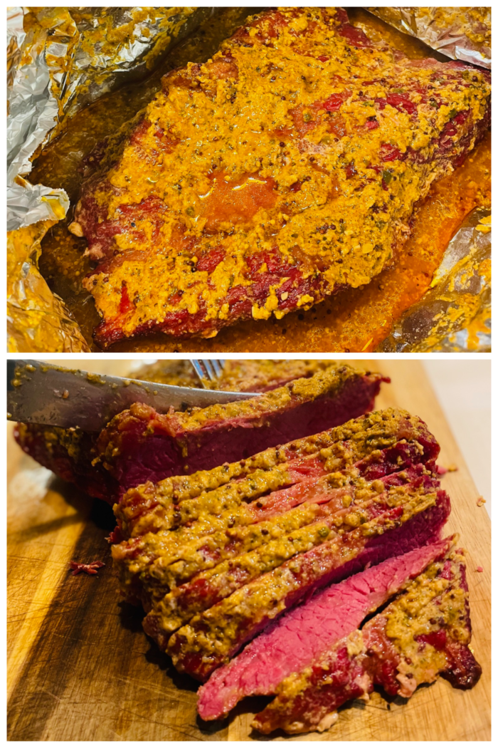 making a Traeger Corned Beef brisket