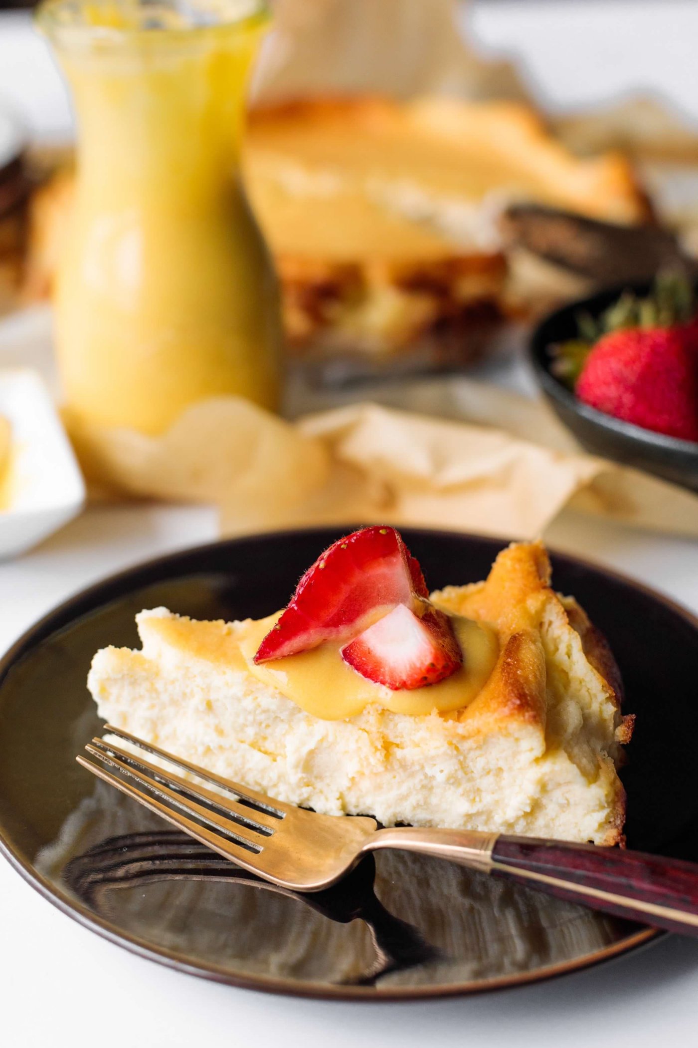 Sicilian Cheesecake - Reluctant Entertainer