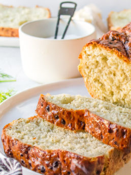 slices of best dill bread recipe