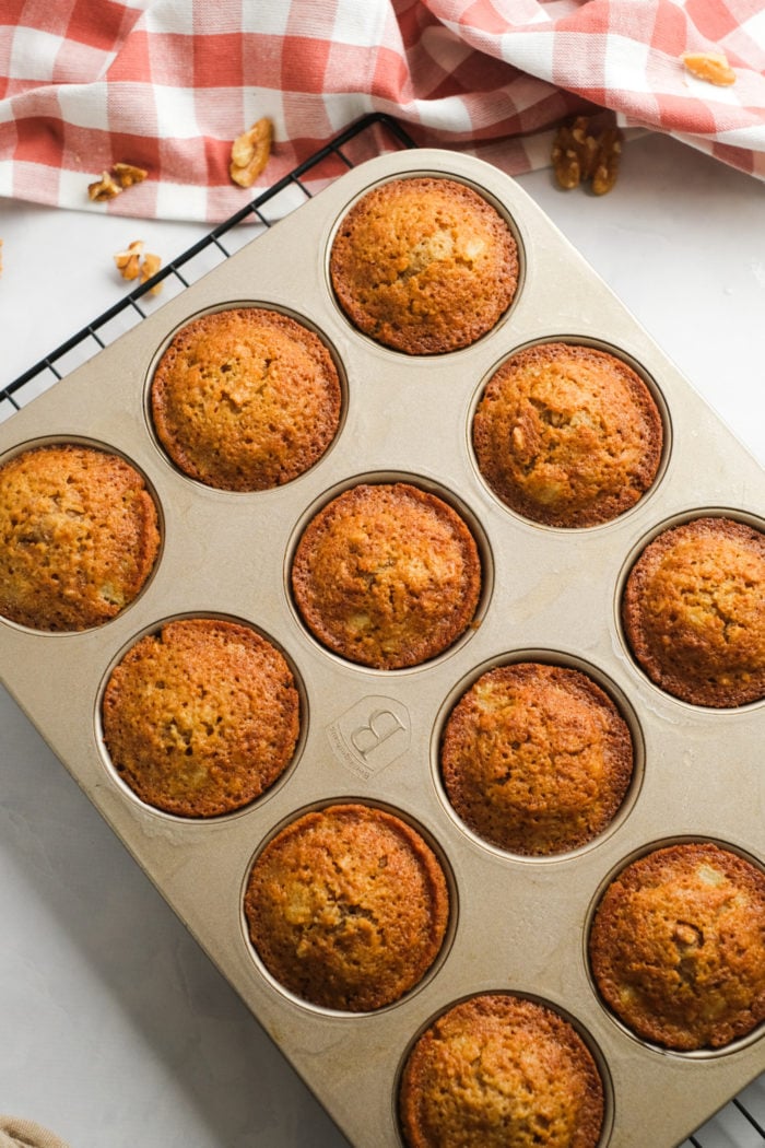 mini carrot muffins