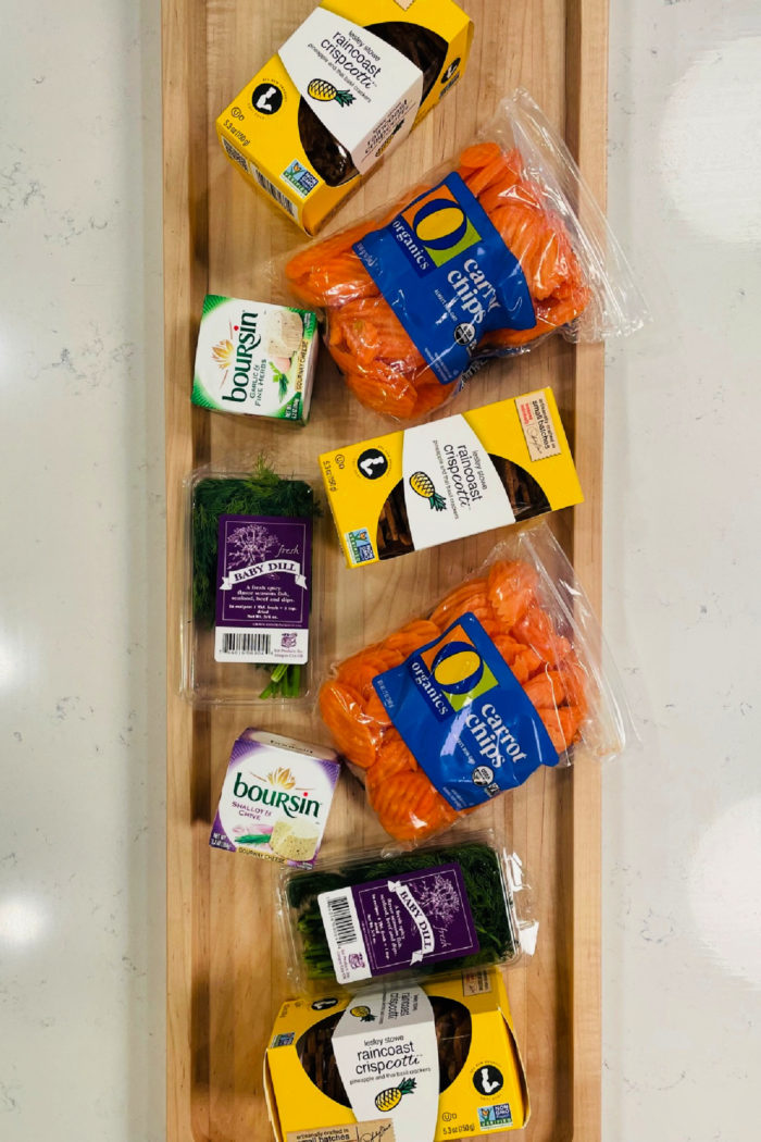 ingredients to make Easter Carrot Appetizer for Easter