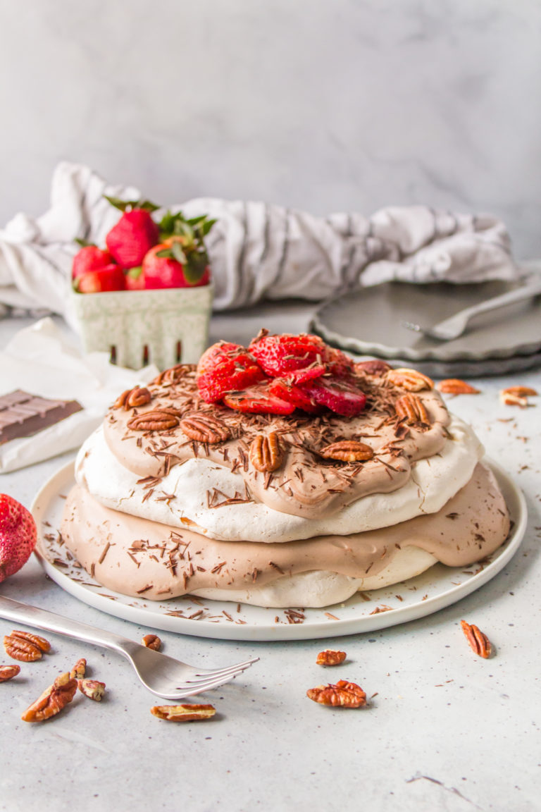 Chocolate Meringue Torte - Reluctant Entertainer