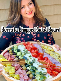 Chopped Burrata Salad Board