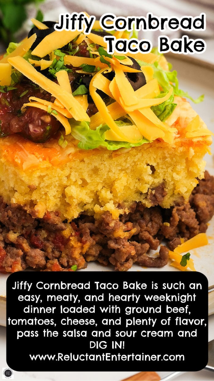 Jiffy Cornbread Taco Bake - easy dinner