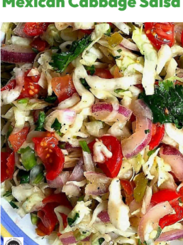 Mexican Cabbage Salsa Dip recipe