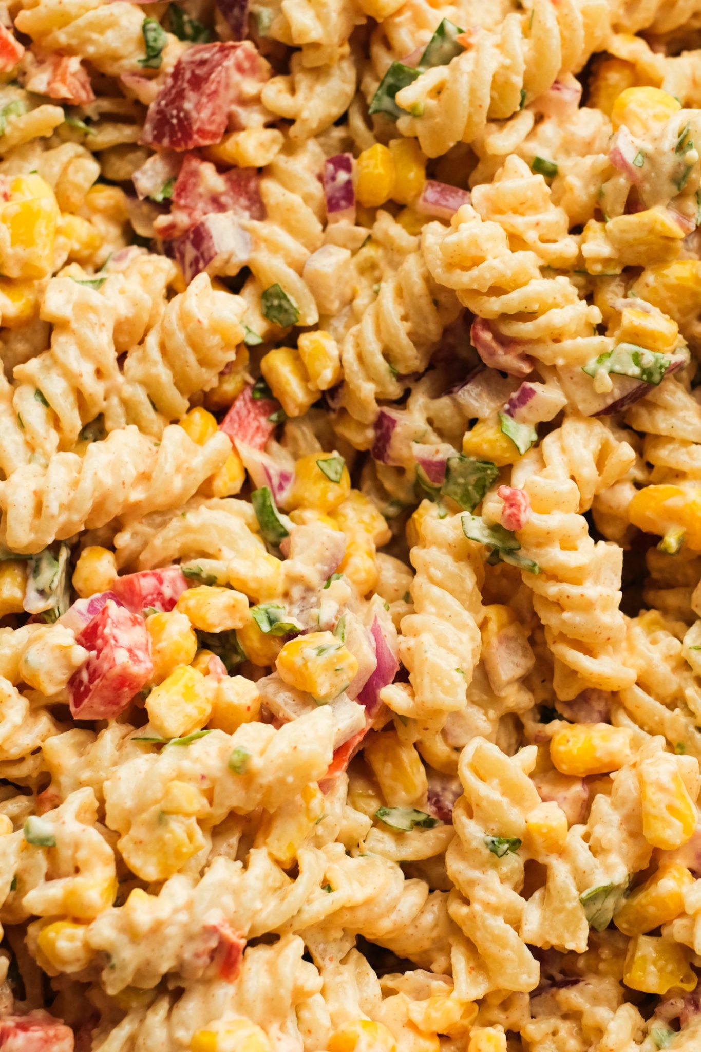 Mexican Street Corn Pasta - Reluctant Entertainer