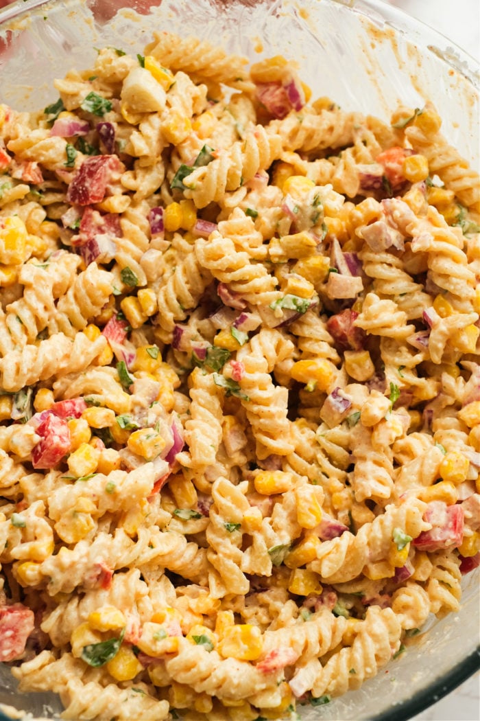 Mexican Corn Pasta Salad