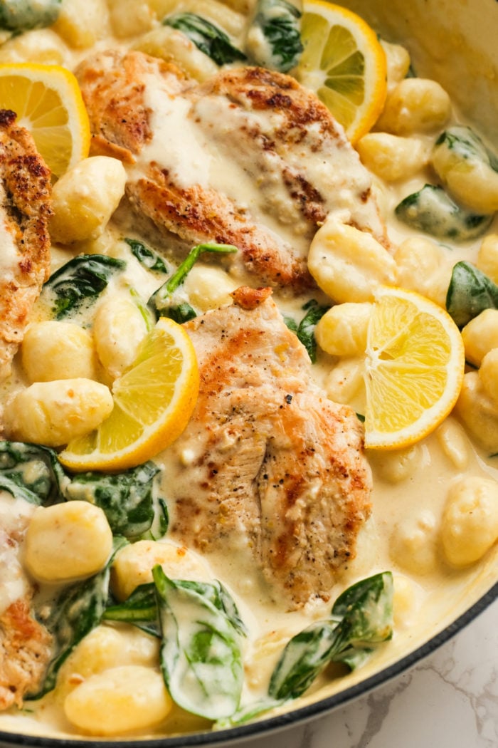 Lemon Chicken Gnocchi