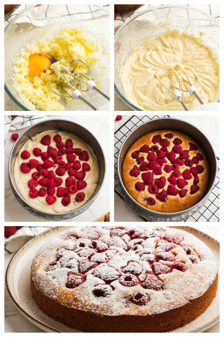 Summer Rasperberry Summer Raspberry Cake Recipe - Reluctant Entertainer