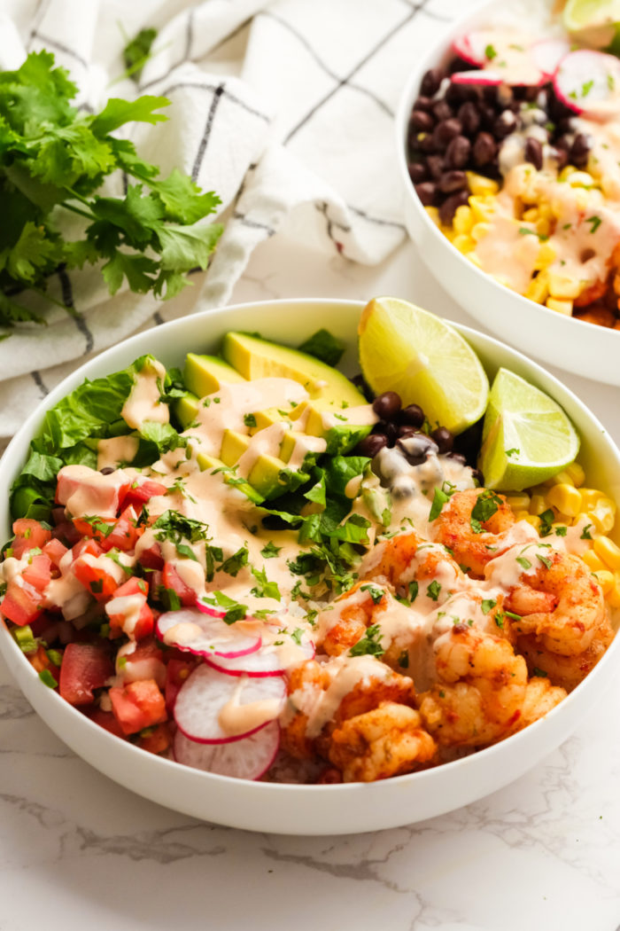 Shrimp Burrito Bowl