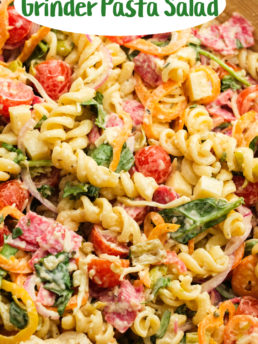 Grinder Pasta Salad