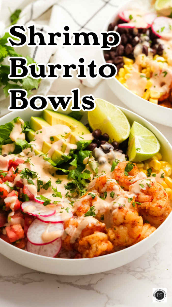 Shrimp Burrito Bowls