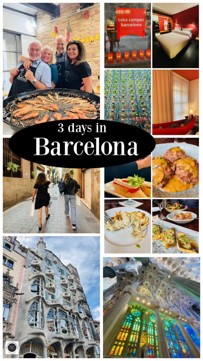 3 days in Barcelona, Spain