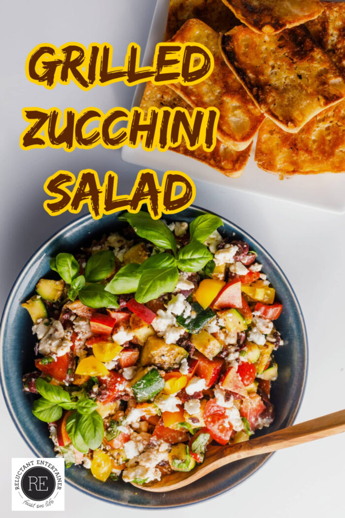 Grilled Zucchini Salad