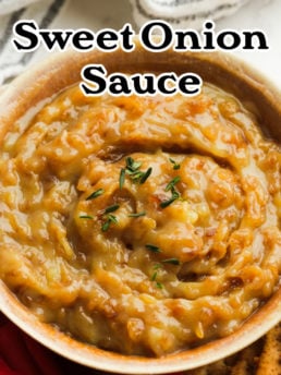 sweet onion sauce