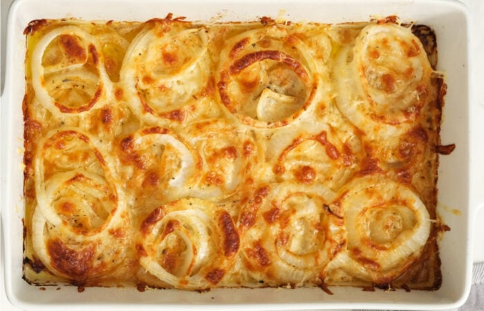 cheesy onions