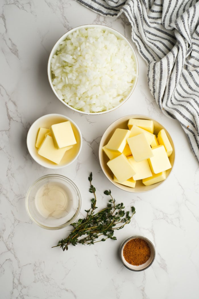 ingredients to make sweet onion sauces