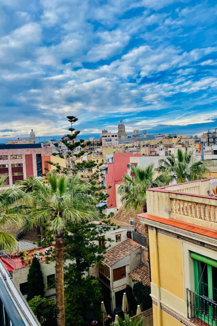 rooftop in Barcelona