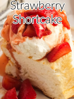 Angel Cake Strawberry Shortcake