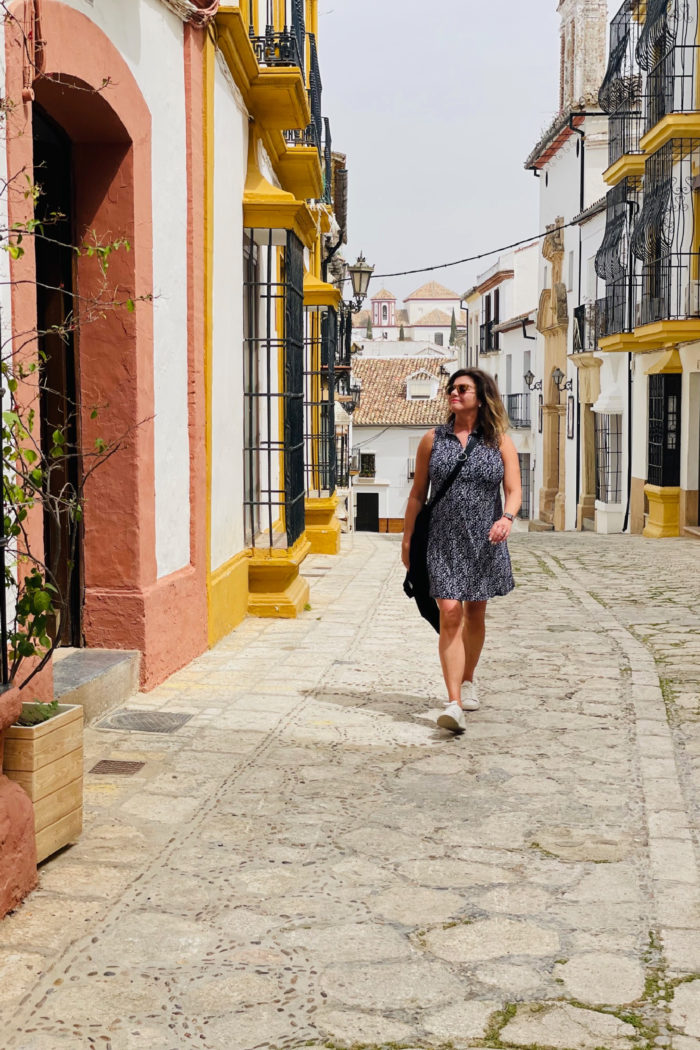 walking streets of Ronda, Spain