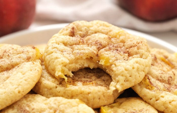 a bite of cookie