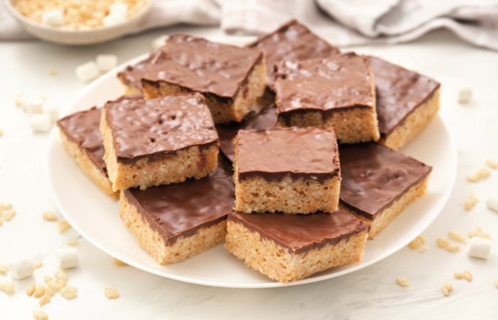 plate of chocolate treats