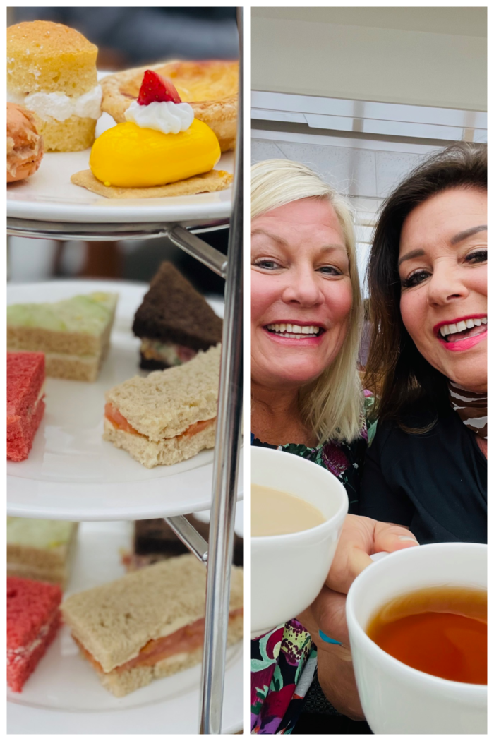 tea at Wintergarden on Viking cruise