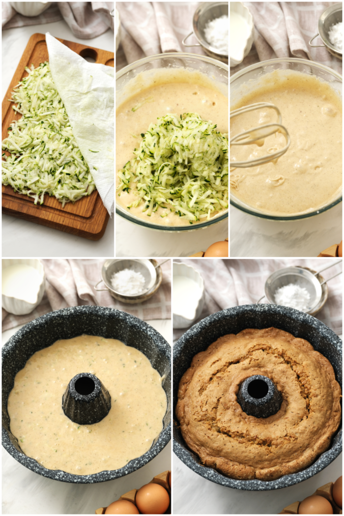 how to make a Zucchini Bundt Cake