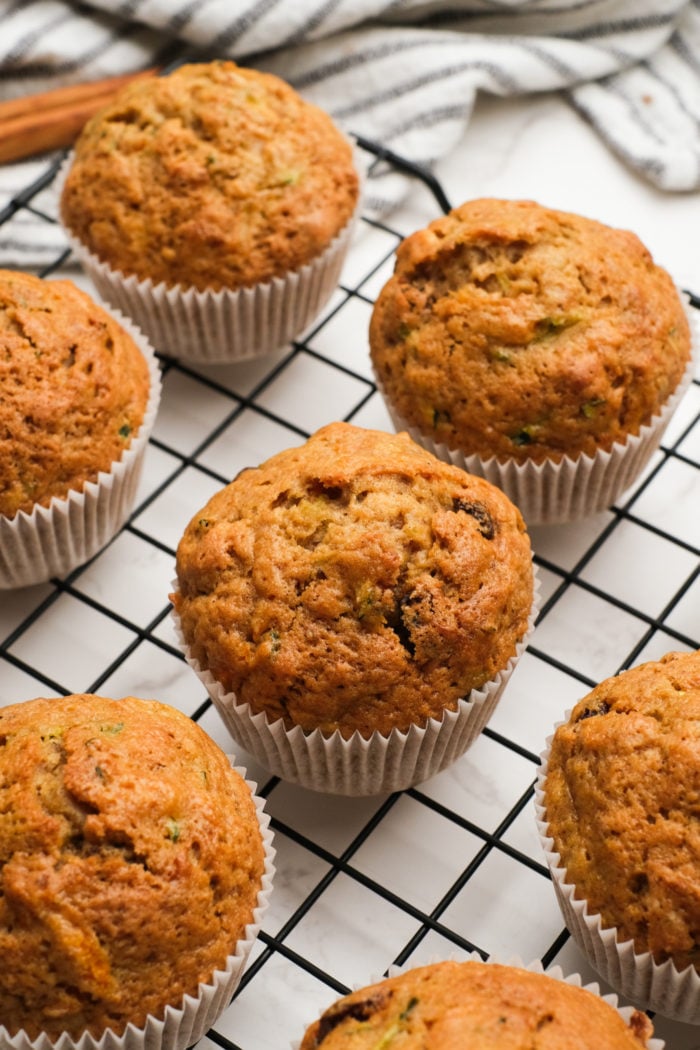 fresh baked carrot muffin