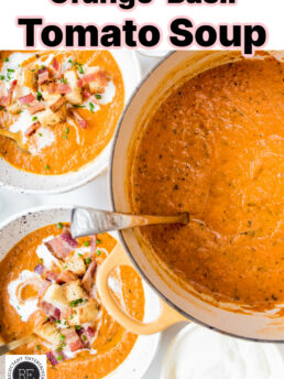 Orange Basil Tomato Soup