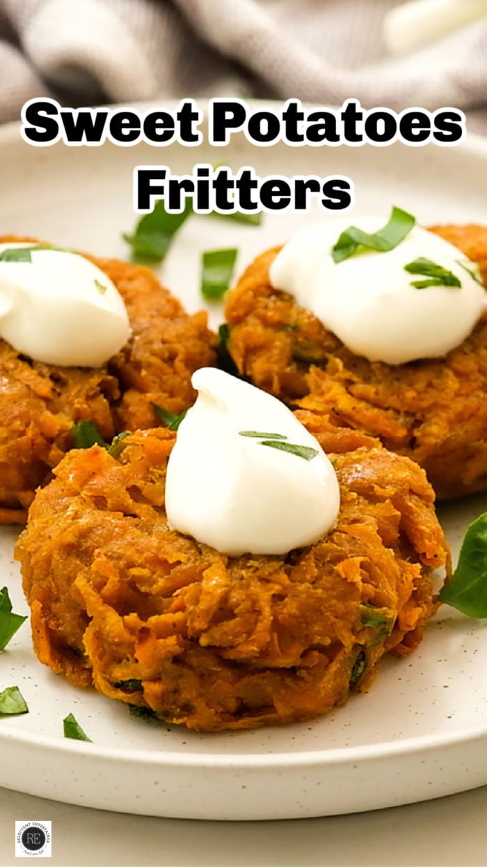 Sweet Potatoes Fritters