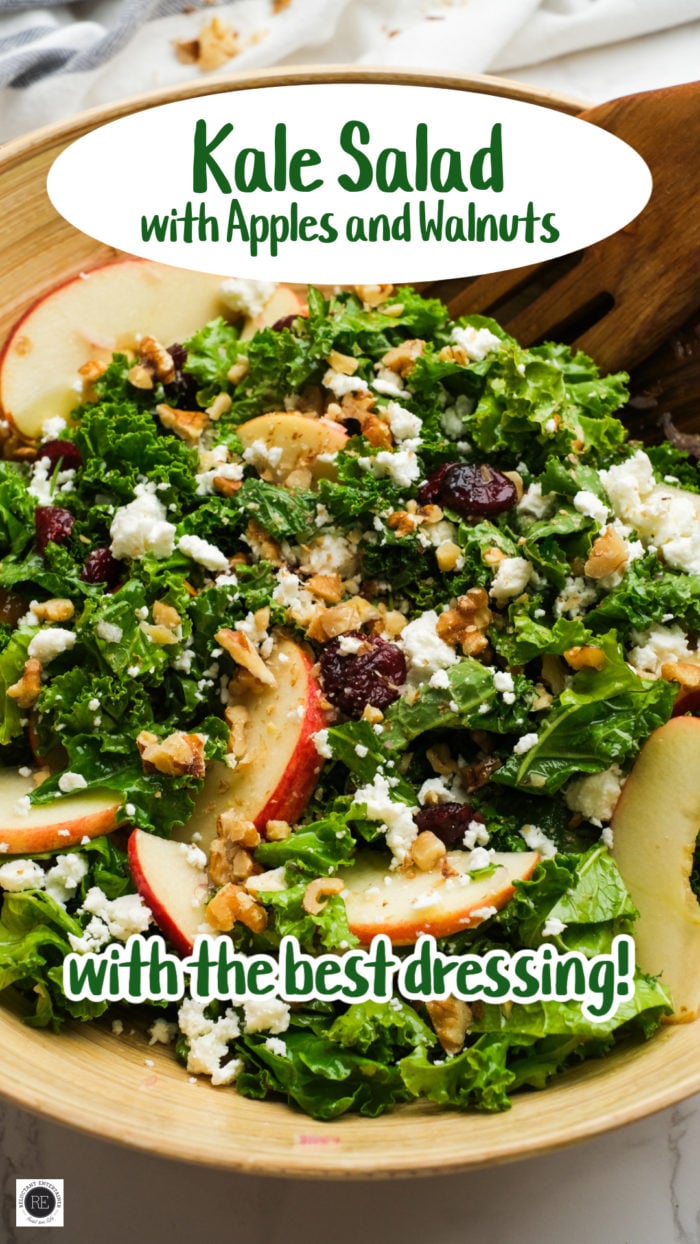 fall kale salad